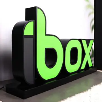 Custom Table Top LED Sign for Office, Exhibitions, Receptions