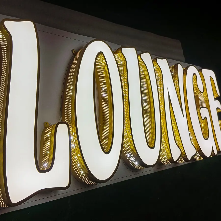 Custom LED Facelit & Sidelit Letters for Buisness, Storefront, Events