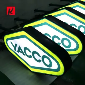 Diamond light box special-shaped light box waterproof outdoor advertising light box