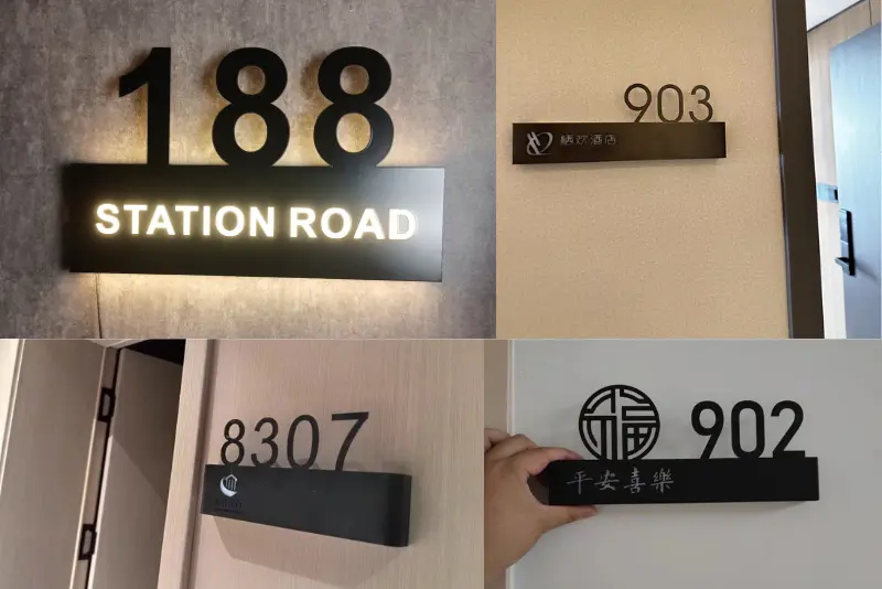 LED Room Number Sign (4)