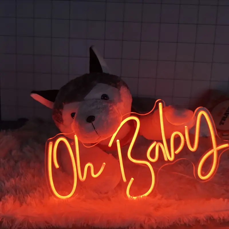 Factory Custom LED Neon Wedding Signs for  wedding part sign decoration .jpg