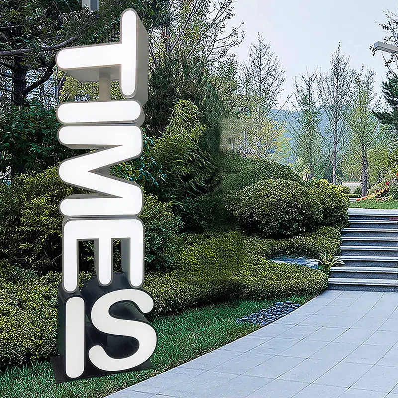 Custom Free Standing Giant LED Letter Big Signage-1