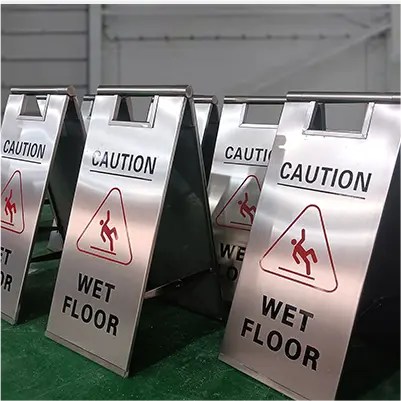 Metal Warning Sign